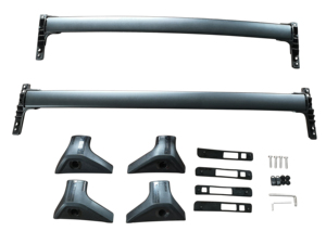Barres transversales <span class=keywords><strong>de</strong></span> <span class=keywords><strong>toit</strong></span> SUV-Compatible avec Toyota <span class=keywords><strong>RAV4</strong></span> <span class=keywords><strong>2019</strong></span>-2023, conception aérodynamique en aluminium, accessoires <span class=keywords><strong>de</strong></span> porte-bagages - Product Image 2