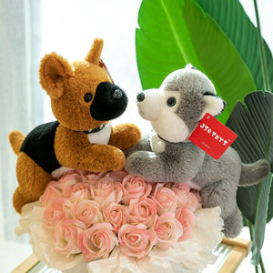 Vendita calda giocattolo di peluche di peluche personalizzato giocattolo di peluche per cani di colore peluche peluche - Product Image 2