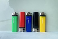 Briquet de roue de silex en plastique de cricket de haute qualité Offre Spéciale utilisé dans la cigarette avec du gaz pour des cadeaux d'affaires