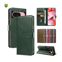 Coque de téléphone à rabat en cuir de vachette de haute qualité pour Google Pixel 9/9 PRO XL accessoires de téléphone