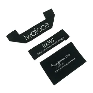 Custom All Kinds Of Brilliant Cheap Brand Logo Woven Clothing Label