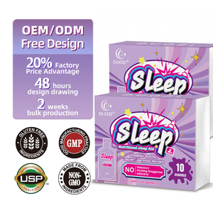 Boisson de soutien au sommeil en marque blanche, formule personnalisée, mélatonine, collagène, liquide oral en sachet, fabricant OEM - Product Image 4