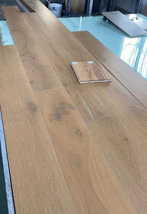 Suelo de roble blanco europeo para interior, parquet de ingeniería rústica, tablones rectos, suelo de madera dura multicapa Natural para sala de estar - Product Image 4