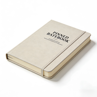 Individuell Bedruckte A5 Notizbücher Tragbare PU-Leder Notizbücher mit Hardcover für Geschäftszwecke