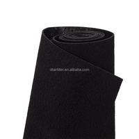 Personnalisé 100% nouveau média filtrant à air activé fibre de carbone tissu feutre éponge cabine climatiseur ciblé