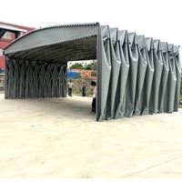 Tente de réception pliable en PVC chinois de haute qualité, grande taille, imperméable, avec structure en acier, pour événements