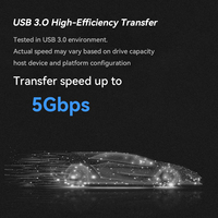 Disco Duro Externo Portátil de Alta Velocidad, Opcional 1TB USB3.0, para Laptop, Computadora de Escritorio, Móvil