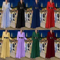 2024 nouveau élégant mince col en v à manches longues chemise coupe ample taille haute ceinture paillettes solide jambe large ensemble pour le printemps été
