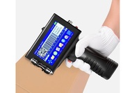Yaomatec pengodean nomor Batch 12.7mm, Printer Inkjet TIJ Inkjet, Printer Handheld Inkjet digunakan untuk karton