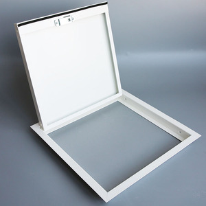 Fengze nhà máy 300x300 bức tường màu trắng trong nhà Roof Top Floor trần khách sạn bảng điều khiển cửa de acceso truy cập Bảng điều khiển với đẩy khóa - Product Image 4