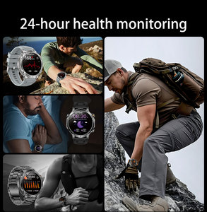 <span class=keywords><strong>Smartwatch</strong></span> AK106 <span class=keywords><strong>con</strong></span> Cassa <span class=keywords><strong>in</strong></span> Metallo, Schermo Circolare Grande da 1400mAh, Multifunzione: Frequenza Cardiaca, Pressione Sanguigna, Ossigeno nel Sangue, Sonno, Calorie - Product Image 6