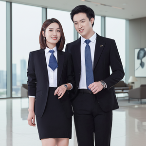 Costume professionnel trois pièces pour homme, fermeture à simple boutonnage, pour concessionnaires automobiles, vendeurs d'assurance - Product Image 2