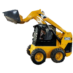 Wheel Loaders Caterpillar 99% New CAT 246D Used Loader Used Slip Loader with Cummins Engine CE Certified - Product Image 1