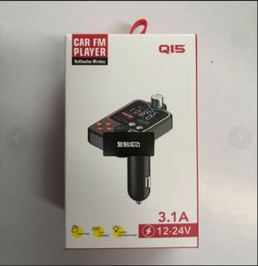 Car <b>Wireless</b> 5.0 FM Transmitter Quick Charge Key Bass Mp3 Player Dual USB Display Audio Player Car Charger - Product Image 6