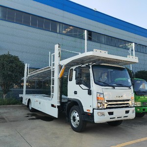 รถบรรทุกขนส่งรถยนต์ JAC แบบไฮดรอลิก น้ำหนักเบา สำหรับขนส่งรถยนต์ - Product Image 2