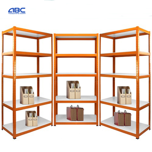 Estantes de remache sin pernos Estante de estantería de acero Mejor precio Estantes originales de metal Estantería de acero de ángulo ranurado metálico - Product Image 5