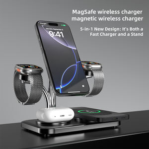 Double <span class=keywords><strong>chargeur</strong></span> rapide pour <span class=keywords><strong>Apple</strong></span> Watch <span class=keywords><strong>11</strong></span>, support de <span class=keywords><strong>chargeur</strong></span> magnétique <span class=keywords><strong>sans</strong></span> <span class=keywords><strong>fil</strong></span> pour <span class=keywords><strong>iPhone</strong></span> Air/17 Pro Max/17 Pro - Product Image 4