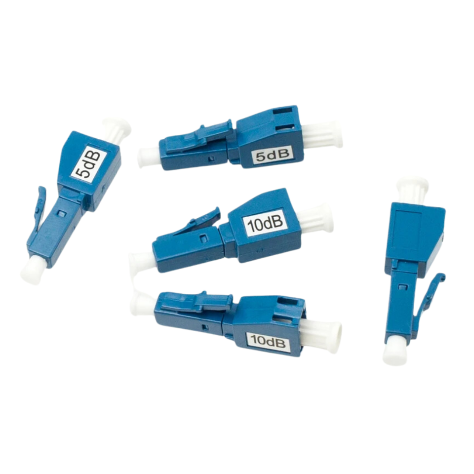 Fibre Additive Unit USB Singlemode Fixed Fiber Optical Attenuator Male to Female SC/APC 1dB ...