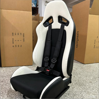 Siège de course réglable LK Premium style SR7 inclinable pour simulateur de conduite VR avec double rail coulissant universel