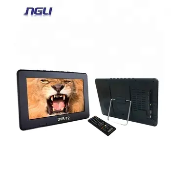 HD TV Portable 10 Pouces Numérique Et Analogique Led Téléviseurs Soutien TF Carte USB Audio Voiture Télévision DVB-T DVB-T2