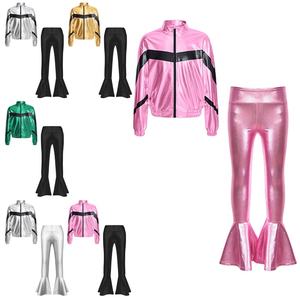 ชุดเต้นสำหรับเด็กอายุ6-16ปีชุดใส่แสดงชุดเต้นแจ๊สสำหรับเด็กผู้หญิงฝึกงานสมัยใหม่บนเวทีร่วมสมัย - Product Image 1