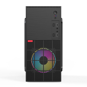 Gabinete de Oficina Micro <span class=keywords><strong>ATX</strong></span> Ruix M168-1, Gabinetes y Torres para Computadora, Panel Frontal de Malla con Alto Flujo de Aire a Buen Precio - Product Image 3