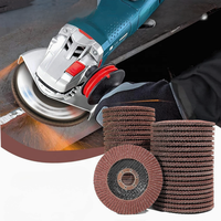Disco Abrasivo Dongtai de 4", 4.5" y 5" con Óxido de Aluminio Marrón y Respaldo de Fibra de Vidrio, Discos de Lijado OEM ODM para Pulir Metal