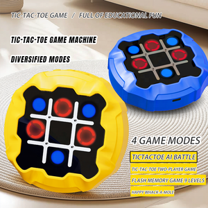 Kaili xo trò chơi cờ vua Máy giáo dục Bộ nhớ tập trung đào tạo di động tic-tac-toe bảng trò chơi trẻ em Đồ chơi điện tử - Product Image 2
