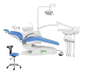 zahnmedizin one stop zahnmedizinale lieferant freier raum teil volles set hohe qualität luxus mobil RIXI foshan medizinischer zahnstuhl - Product Image 1