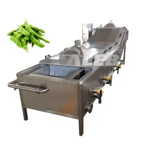 Máquina blanqueadora de frutas y verduras, blanqueadora comercial automática