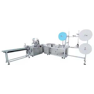 Factory Directe Verkoop Automatische Servo High Speed 3ply Wegwerp Chirurgische Medische Gezichtsmasker Making Machine