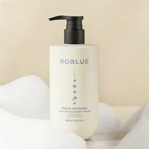 ROBLUE เดอะ พรีเมี่ยม เบบี้ มายด์ แชมพู 300 มล. สูตรอ่อนโยน ไม่ระคายเคือง สำหรับทารกแรกเกิด ดูแลหนังศีรษะที่บอบบาง - Product Image 1