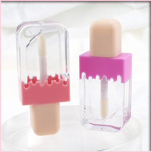 Son Bóng Son Bóng Dễ Thương Tùy Chỉnh Giảm Giá Hấp Dẫn Bao Bì Trang Điểm Rỗng 4Ml Ống Son Bóng Hình Kem - Product Image 6