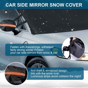 Copertura Universale per <span class=keywords><strong>Parabrezza</strong></span> <span class=keywords><strong>Auto</strong></span> in Tessuto Oxford 600D per Protezione dalla Neve - Product Image 4