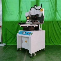 Máquina de impresora de pasta de soldadura semiautomática HXT de 0,6 metros para plantilla de PCB alta precisión nuevo motor de Motor PLC de impresión de PCB