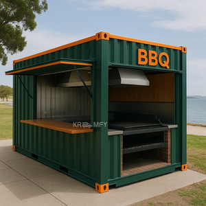 ที่ใส่ของสำเร็จรูปสำหรับร้านอาหารร้านกาแฟแบบพกพาอาคารแบบพกพา - Product Image 1