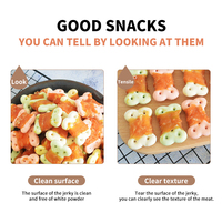 Friandises pour chiens et chats OEM/ODM sans céréales, à faible teneur en sodium, biscuits protéinés à base de viande pour des dents, une peau et un pelage sains - Snacks nutritionnels pour animaux de compagnie