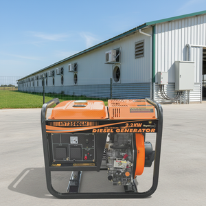 Generador Diésel Refrigerado por Aire de 2000W Directo de Fábrica, Eje Abierto con Rodamientos <span class=keywords><strong>Barden</strong></span>, Tanque de 16L, Voltímetro, Envío Rápido, Mejor Precio - Product Image 2