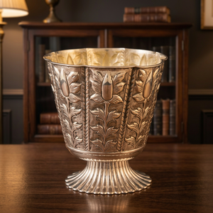 <b>Silver</b> Plated Brass Classic Durable <b>Ice</b> <b>Bucket</b> for Party - Product Image 3