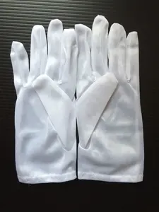 Guanti di cotone di alta qualità guanti da lavoro guanti di etichetta guanto