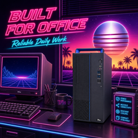 Ordinateur de bureau Hygon (version basique et complète en option) 8 Go de RAM, 512 Go de SSD, GPU dédié 2 Go, PC de bureau silencieux pour entreprises