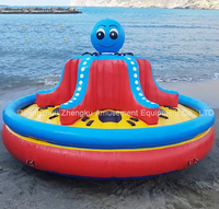 Haut de gamme flottant fou remorquable eau poulpe remorquage bateau tube eau rotative spinner à vendre