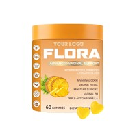 Gummies à haute puissance pour la flore vaginale, contrôle des odeurs, flore saine, équilibre des levures, santé digestive, hydratation intime