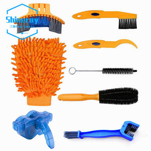 <span class=keywords><strong>Kit</strong></span> de <span class=keywords><strong>Limpieza</strong></span> de Bicicletas Portátil de 8 Piezas, Herramienta de <span class=keywords><strong>Limpieza</strong></span> para Bicicletas de Montaña y <span class=keywords><strong>Carretera</strong></span>, Cadena, Bielas, Neumáticos, Piñones - Product Image 1