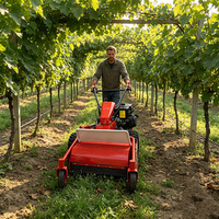 Tondeuse à fléaux autotractée NEXAGROT S860L 15HP, 860mm, à essence, avec transmission 3F+1R
