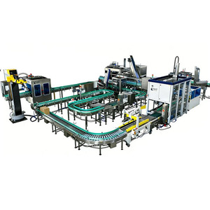 Ligne de production d'huile comestible LeadWorld, 8 têtes, 500 ml-5000 ml, équipement d'emballage alimentaire entièrement automatique - Product Image 1