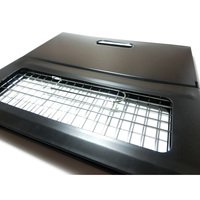 Barbecue portable mini pliable au charbon de bois, facile à transporter, modèle en fer EMI-44GD, fabriqué en Chine, directement du fabricant
