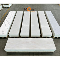 Prix d'usine Staron / LG / Hanex, garantie 10 ans, grandes dalles de Corian, 6-30 mm, matériau acrylique pur, plaque de surface solide blanche