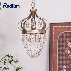 <span class=keywords><strong>Abella</strong></span> lacrima a goccia lampadario con cornice a corona in argento antico, cristallo Beaded cesto e goccioline, il paese francese Glam Lighting - Product Image 1