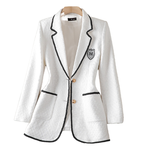 OMMiZ, superventas, chaqueta Formal cómoda para oficina para mujer, traje de abrigo informal con forro de poliéster antibolitas y anticontracción - Product Image 4